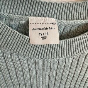 Abercrombie Kids Soft Blue Knit dress